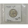Image 1 : 1935 UNCIRCULATED QUARTER