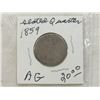 Image 1 : 1859 SEATED QUARTER