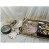 Image 1 : LARGE BOX LOT ASSORTED SEWING SUPPLIES