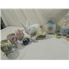 Image 3 : LOT 14 PORCELAIN CERAMIC EASTER EGG HOLDERS BOWLS