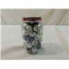 Image 1 : JAR VINTAGE MARBLES