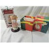 Image 1 : LOT 2 CHRISTMAS FIGURINE & ORNAMENTS