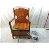 Image 1 : ANTIQUE CHILDRENS TOILET TRAINING SEAT