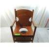 Image 2 : ANTIQUE CHILDRENS TOILET TRAINING SEAT