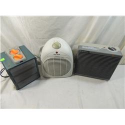 LOT 3 SMALL HEATERS