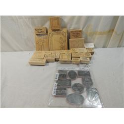 LOT 24 MISC CRAFT STAMPS