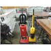 Image 1 : LOT 2 EUREKA & DIRT DEVIL UPRIGHT VACUUM