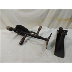 LOT 2 ANTIQUE TOOLS