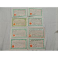 LOT 8 VINTAGE LOVE "COUPONS"