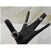 Image 1 : LOT 3 FASHION JEWELRY RINGS