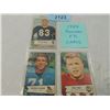 Image 1 : LOT 3 1954 BOWMAN FOOTBALL CARDS: MCCOLL, MCGRAW