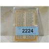 Image 2 : 1968 1ST SERIES CHECKLIST MINT CARD