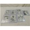 Image 1 : LOT 7 1969 TOPPS DECKLE EDGE BASEBALL CARDS