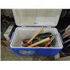 Image 1 : COLEMAN COOLER FULL YARD TOOLS