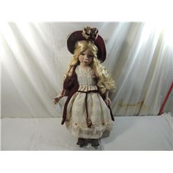 26" PORCELAIN DOLL