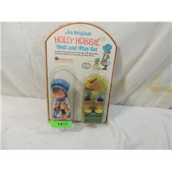 HOLLY HOBBIE DOLL & PLAYSET