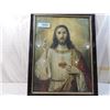 Image 1 : LITHOGRAPH JESUS FRAMED