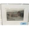 Image 1 : VINTAGE PHOTO DONKEY WORKING FRAMED