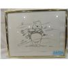 Image 1 : JIM VALERI WINNIE THE POOH SIGNED DRAWING