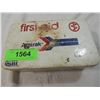 Image 1 : VINTAGE AMTRAK RAILROAD FIRST AID KIT