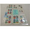 Image 1 : LOT 8 1969 TOPPS FOOOTBALL STAR STAMPS