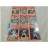 Image 1 : LOT 9 1990 DONRUSS BASEBALL CARDS:GRISSOM, VENTURA