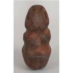 Figural Stone Maul 6 3/4" L. - Phil Thiemer Collection