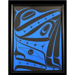 Robert Davidson Serigraph "Shadows" 2010  73/79  33 1/2"x 43 1/2" Framed  Fine Condition