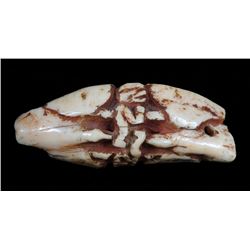 19TH C. Shaman's Figural Amulet Ex: Heye Foundation Collection, Ex: Reif Collection 2 3/4" L. 1 1/4"