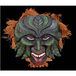 Wildman Mask Carved by Ray Natral 17" H. 19" W.  Good Condition