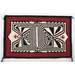 Rug Made with a Southwest Style Design 36"x 60"  Good Condition