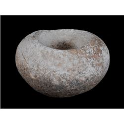 Stone Bowl 7" W. 5" H. - Phil Thiemer Collection