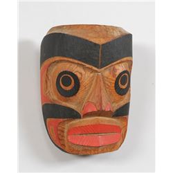 George Pennier Carved Speaker Mask 5 1/2" H. 4" W.  Good Condition