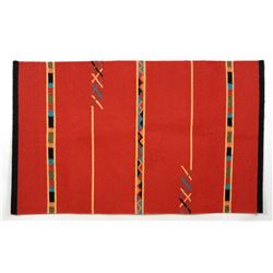 Rug Made with a Southwest Style Design 36"x 60"  Good Condition