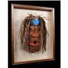 Image 2 : Dsonoqua Mask Mounted In Frame 23 3/4"x 28 3/4"  Good Condition