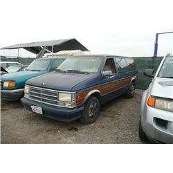 90 Dodge Grand Caravan 3 Dr  Passenger Van Exten - T - NR