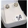 Image 1 : FABULOUS 4.02CTW DIAMOND STUD EARRINGS
