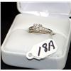 Image 3 : LADIES 18K WHITE GOLD .75CT DIAMOND RING