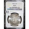 Image 2 : 1883-CC MORGAN DOLLAR - NGC MS65