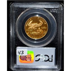 1993-P $25 AMERICAN GOLD EAGLE - PCGS PR69DCAM