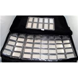 50 JOHNSON MATTHEY 1 TROY OZ FINE SILVER BARS