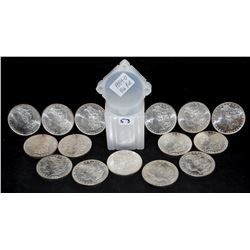 ROLL OF 20 BU 1884-0 MORGAN DOLLARS