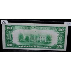 $20 GOLD CERTIFICATE - SERIES 1928