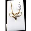 Image 1 : LADIES 14K CUSTOM MADE DIAMOND FASHION PENDANT