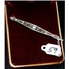 Image 2 : LADIES 14K ART DECO FILIGREE DIAMOND BROOCH