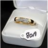 Image 2 : MENS 18K YELLOW GOLD 1.00CTW DIAMOND RING