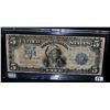 Image 2 : $5 SILVER CERTIFICATE "INDIAN" SERIES 1899