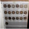 BOOK COLLECTION OF 19 NEW FOUNDLAND 20 CENT COINS