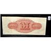 Image 1 : $1000 CANAL BANK NOTE - NEW ORLEANS