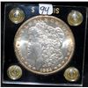 Image 2 : 1884-CC MORGAN DOLLAR FROM SAFE DEPOSIT